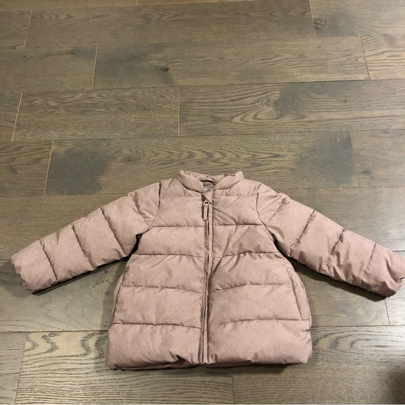 WHEAT kids puffer jacket Sz 2Y 92. Dusty Rose - Picture 10 of 10